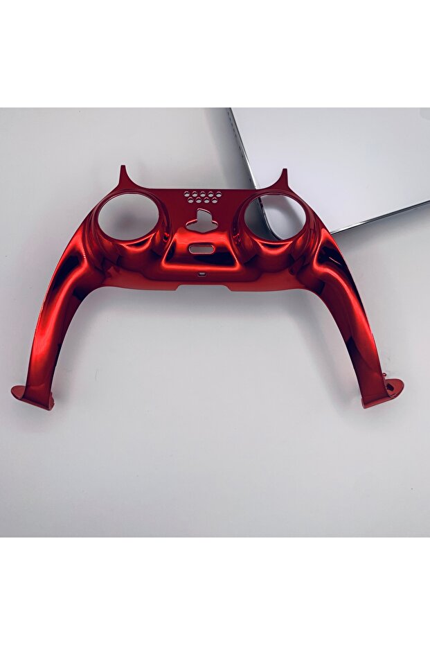 Red Chrome Black Glossy Chrome DIY Replacement Controller Shell for PS5 Custom Plates Cover Compatib