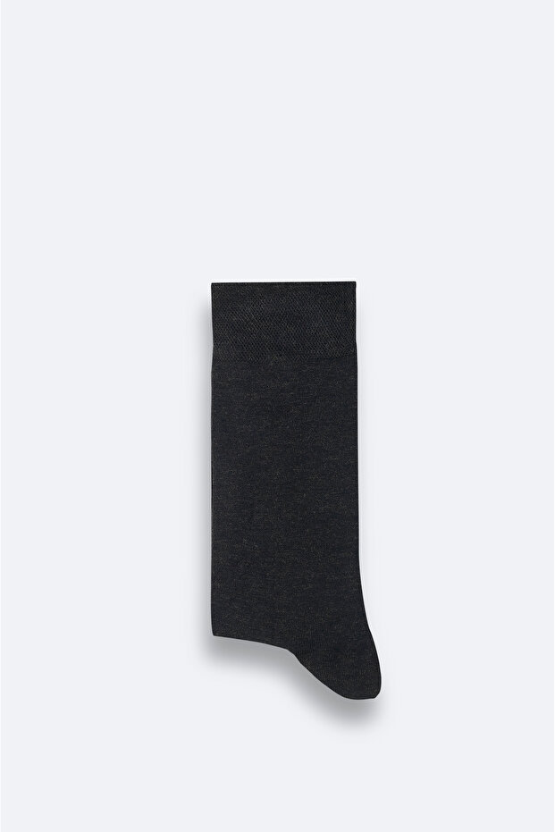 Men's Black Cashmere Socks B 008502