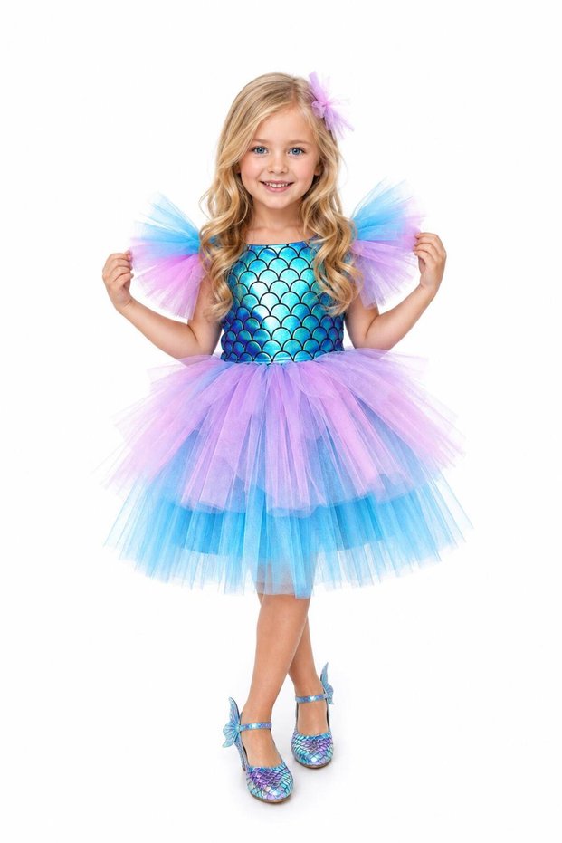 The Star of Parties! Let Colorful Dreams Come True! Girl's Princess & Party Dress Evening Gown 1405
