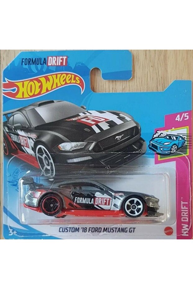 Custom 18 Ford Mustang Hw Drift 4/5 Model Car