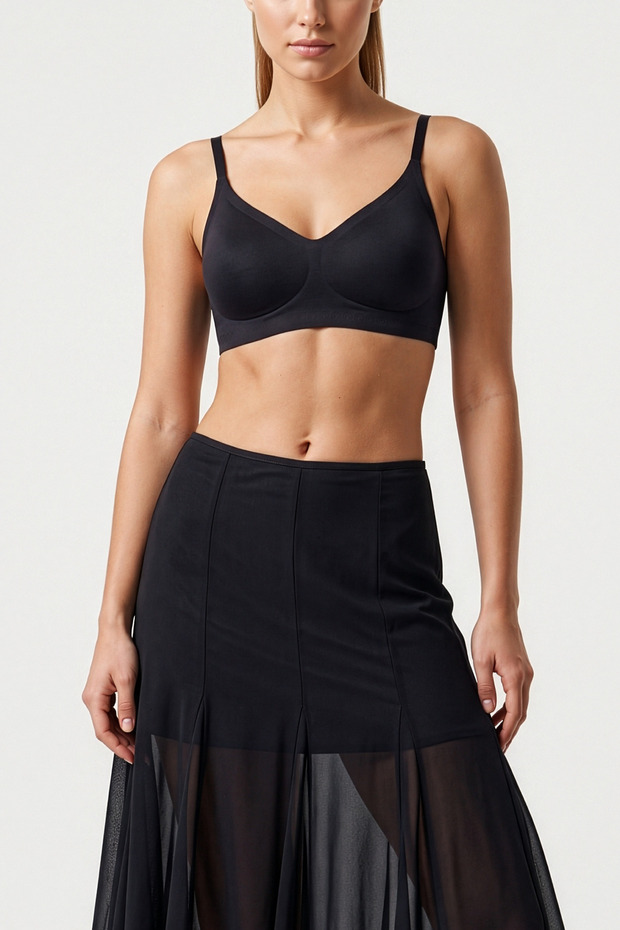 Seamless Cotton Invisible Bra Without Underwire - Airfit