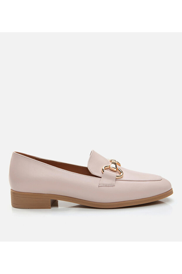 Women's Leather Powder Loafer