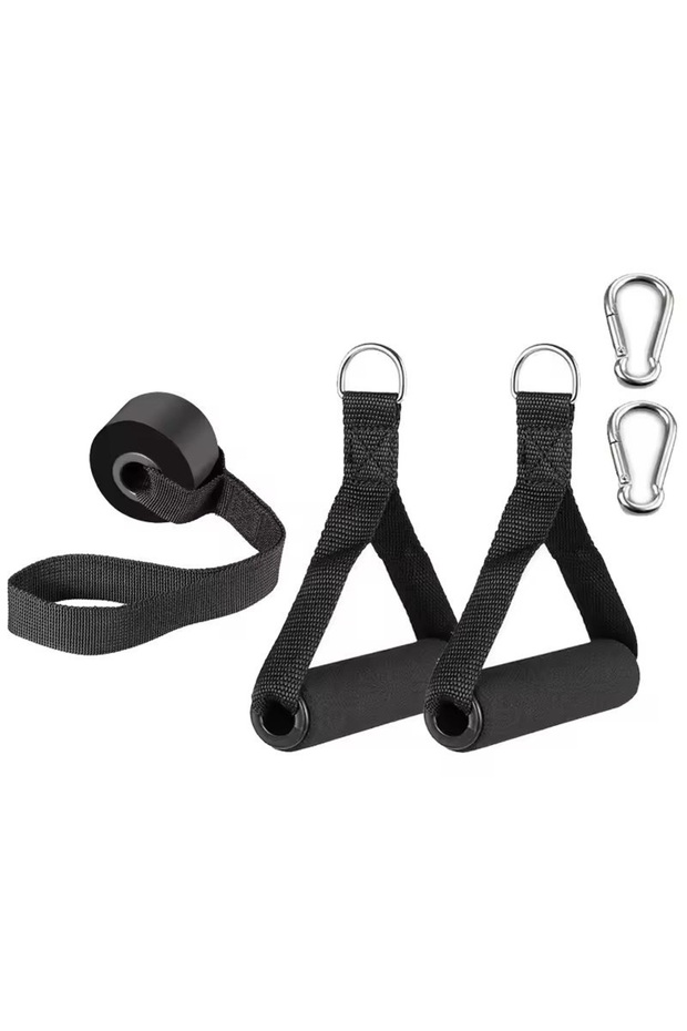 5 pieces Gym Handle Extra Wide Foam Grips for Fitness Workout Crossfit Lifting Pulling Heavy Duty D-