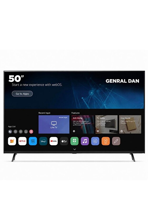General Dan 50" 4K Smart Screen Webos Tv - Gdt50U