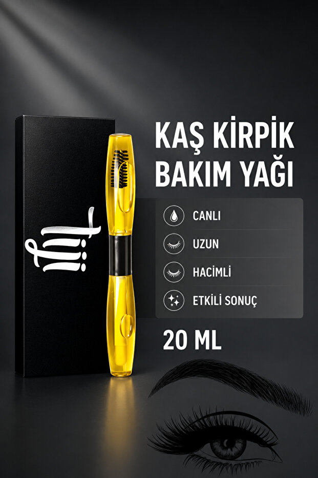Eyebrow Eyelash Care Oil 20 ml 100% Natural
