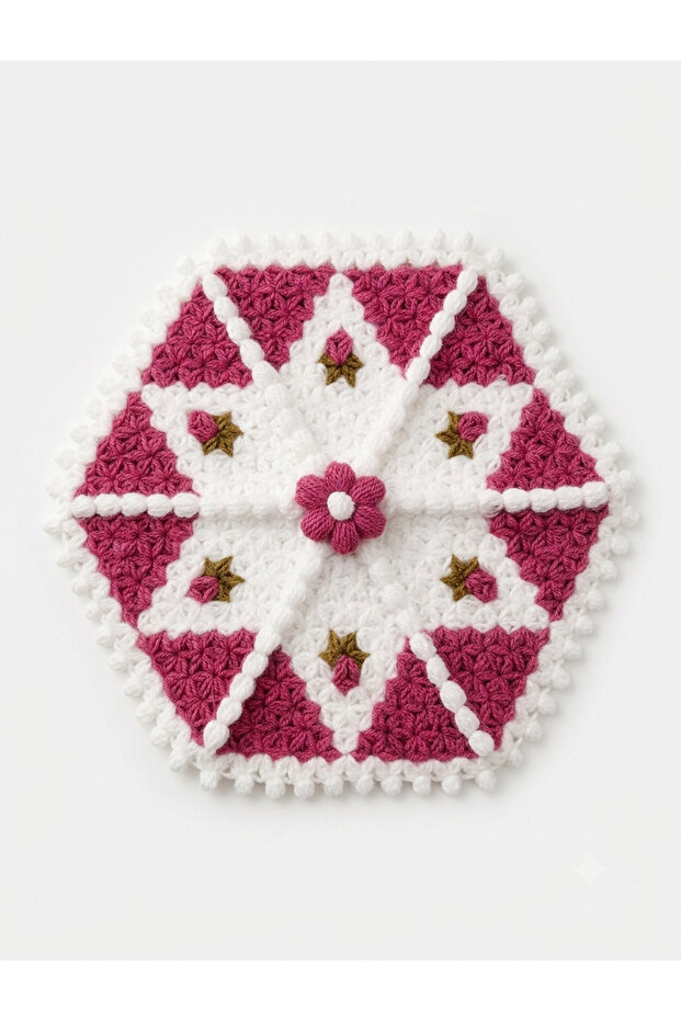 Hand Knitted Bath Washcloth – Dowry Washcloth – Bridal Gift – Full Bowknot