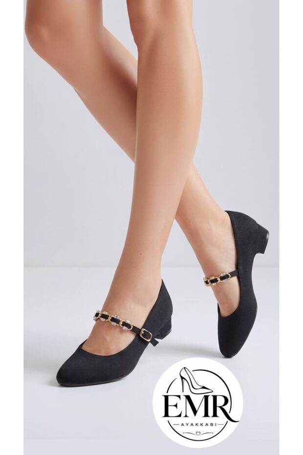 Vollex Feta Heeled Stylish Arched Ballerinas