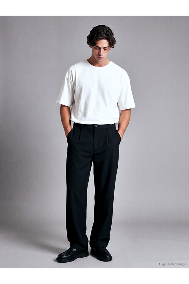 Lcw Vision Relax Fit Men's Pleated Trousers