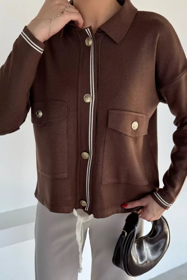 Women's Lace-Up Knitwear Jacket Cardigan (Available in Sizes S-M-L)