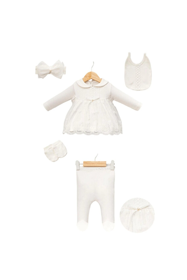 Scalloped Stone 5-Piece Boxed Hospital Release Pack