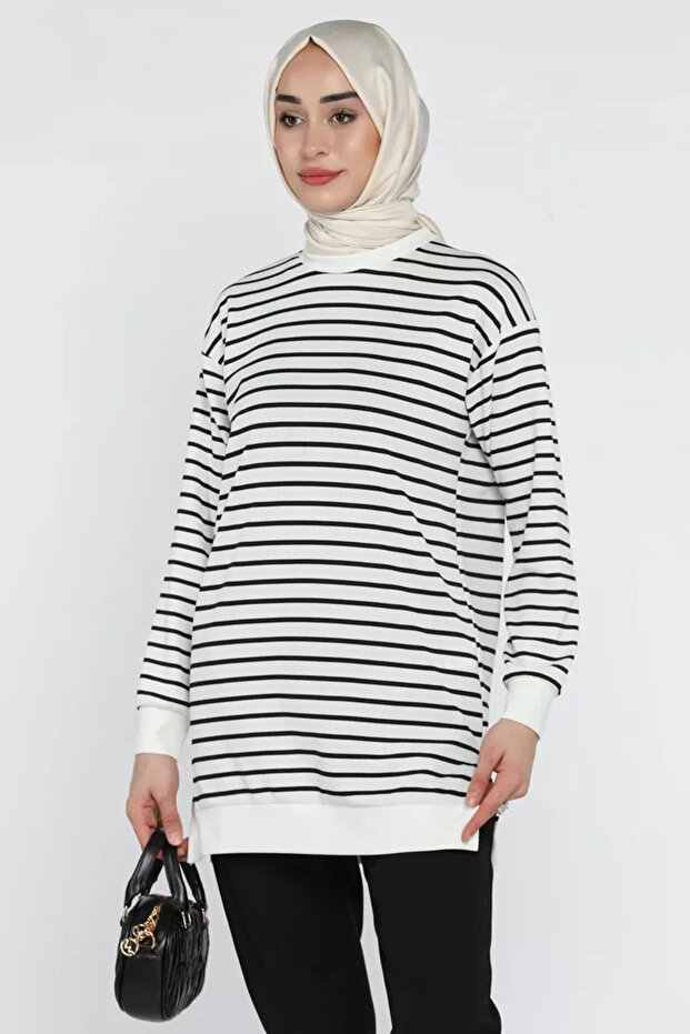 Striped Hijab Tunic
