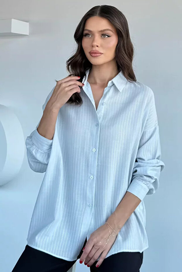 Women's Striped Patterned Shirt
