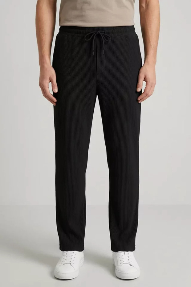 Men's Ottoman Fabric Jogger Pants