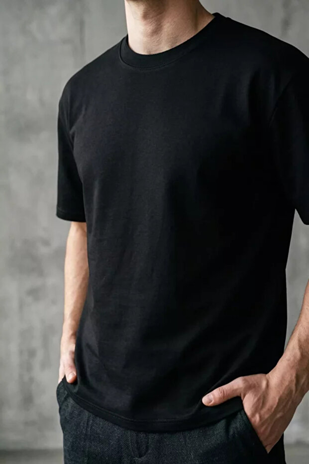 Men's crew neck basic t-shirt