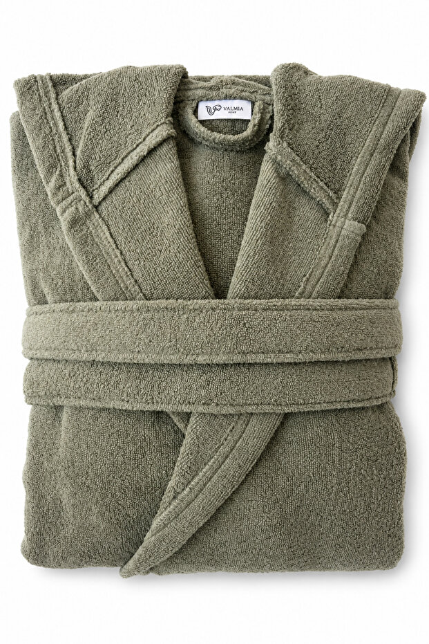Unisex Hooded 100% Cotton Microcotton Large Size Bathrobe L-5Xl