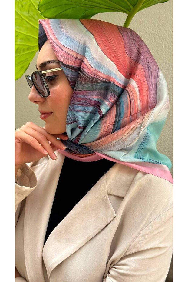 Pink Aura Soft Cotton Scarf