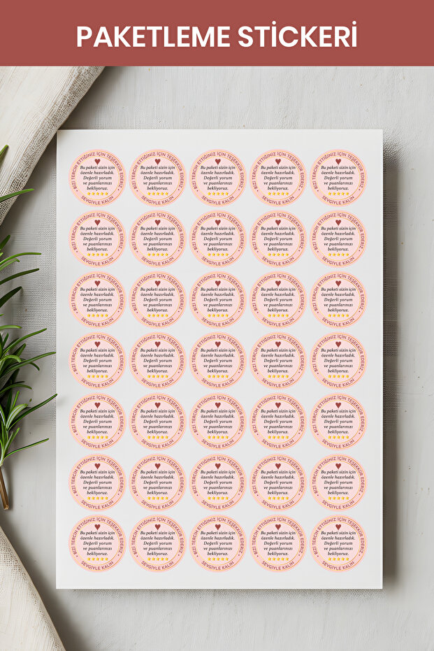 Thank You Sticker Packaging Shipping Decal Pyt0Kstk154