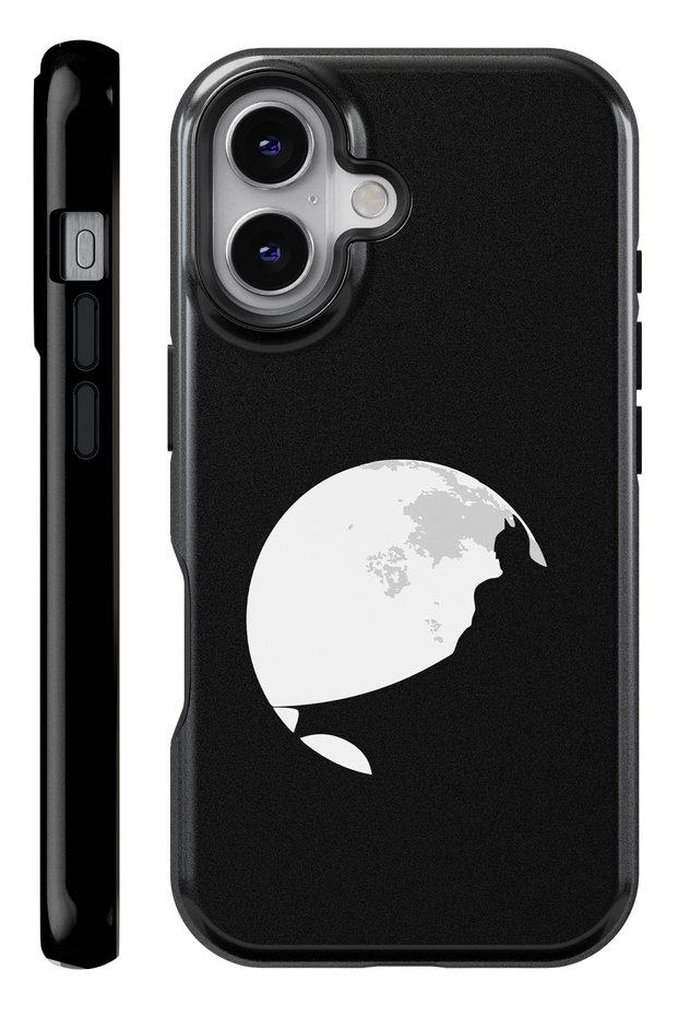 (Magsafe) iPhone 16 Batman Double Layer Glossy Protect Phone Case