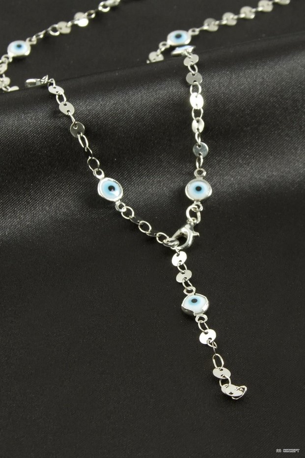 CONCEPTA Nazar Mineli Y Necklace (162542) Silver Color
