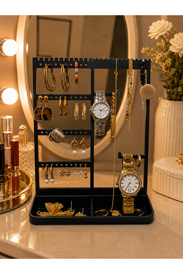 Jewelry Stand - Earring Stand - Necklace Hanger - Watch Stand - Ring Stand - Jewelry Organizer
