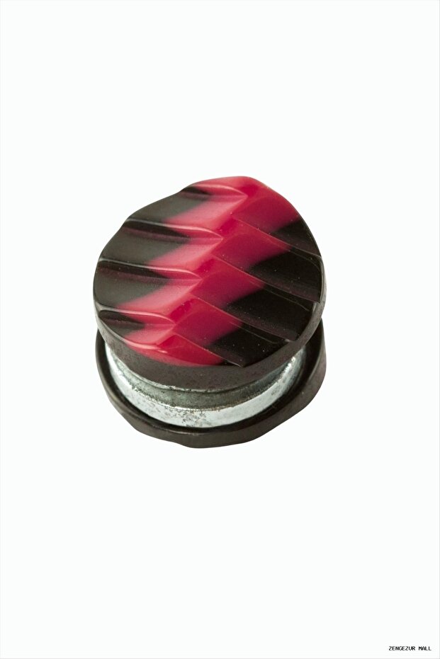 Zngzrmll Zigzag Patterned Mug Scarf Magnet 1 (24532) Piece Pink