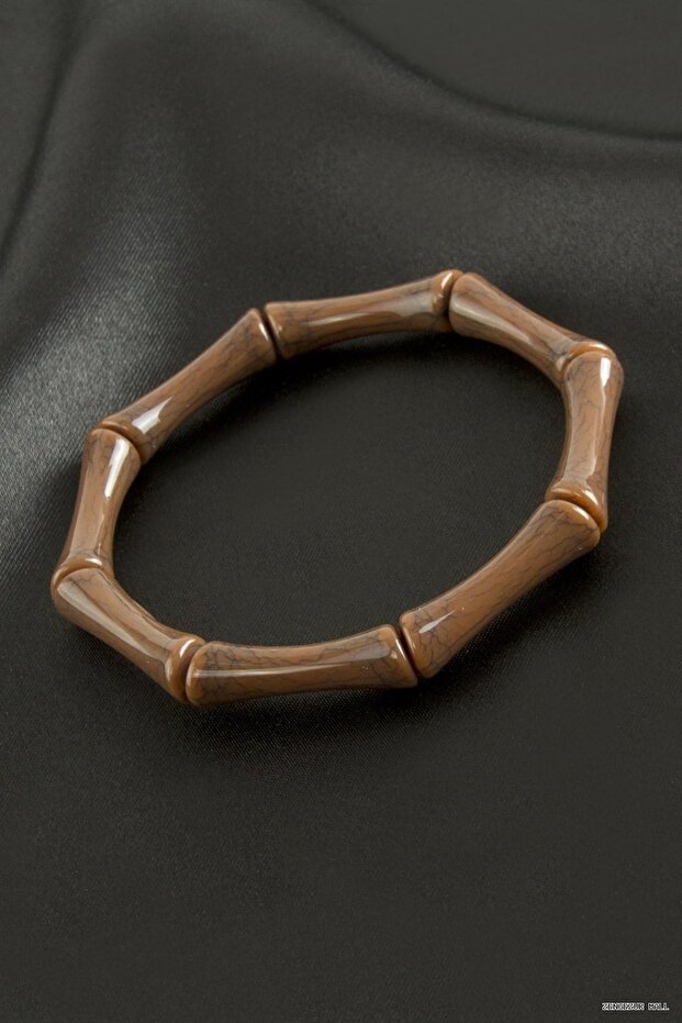 Zngzrmll Zr Model Plastic Bone (81047) Bracelet Brown