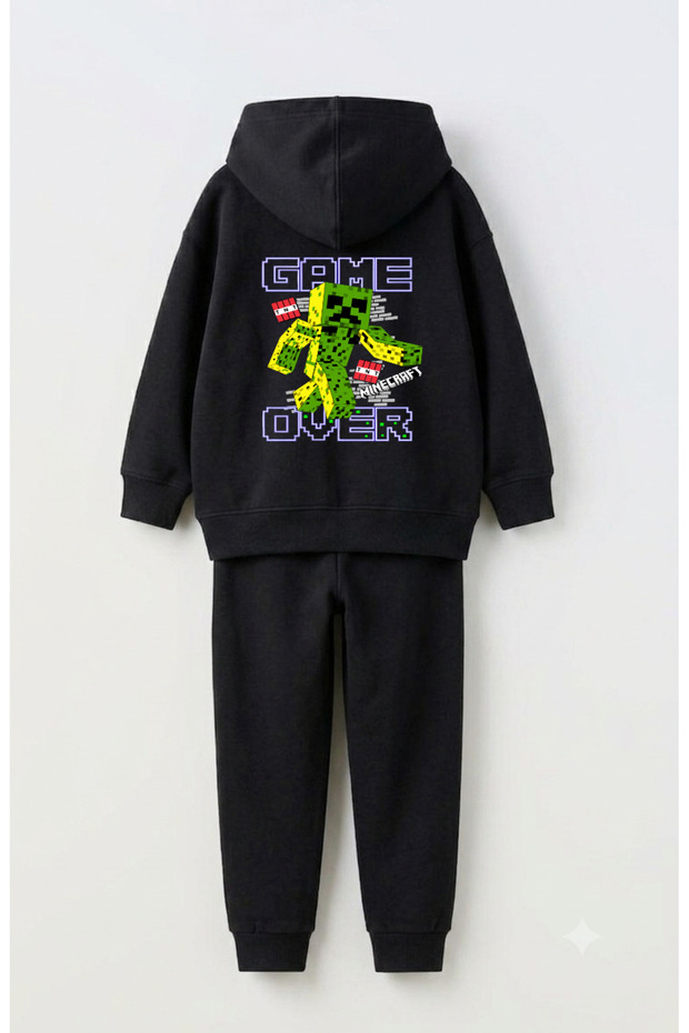 Game over Kids' Premium Sweatshirt & Sweatpants Set - 2 Piece Sportswear Set