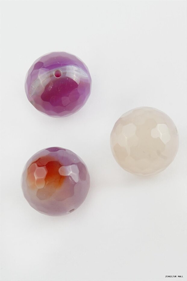 Zngzrmll Amethyst Natural Stone Pendant 2 (20428) cm Purple