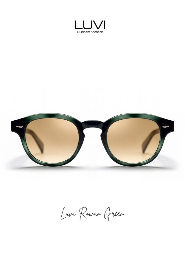 Luvi Aurel Green Uv400 Sunglasses – Choose Your Favorite Lens