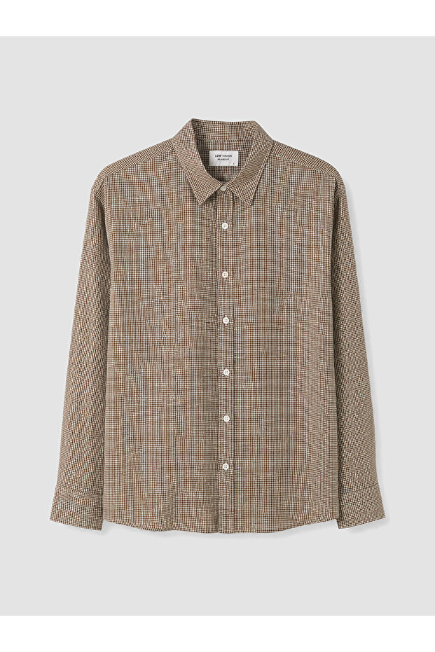 Lcw Vision Regular Fit Plaid Men's Shirt