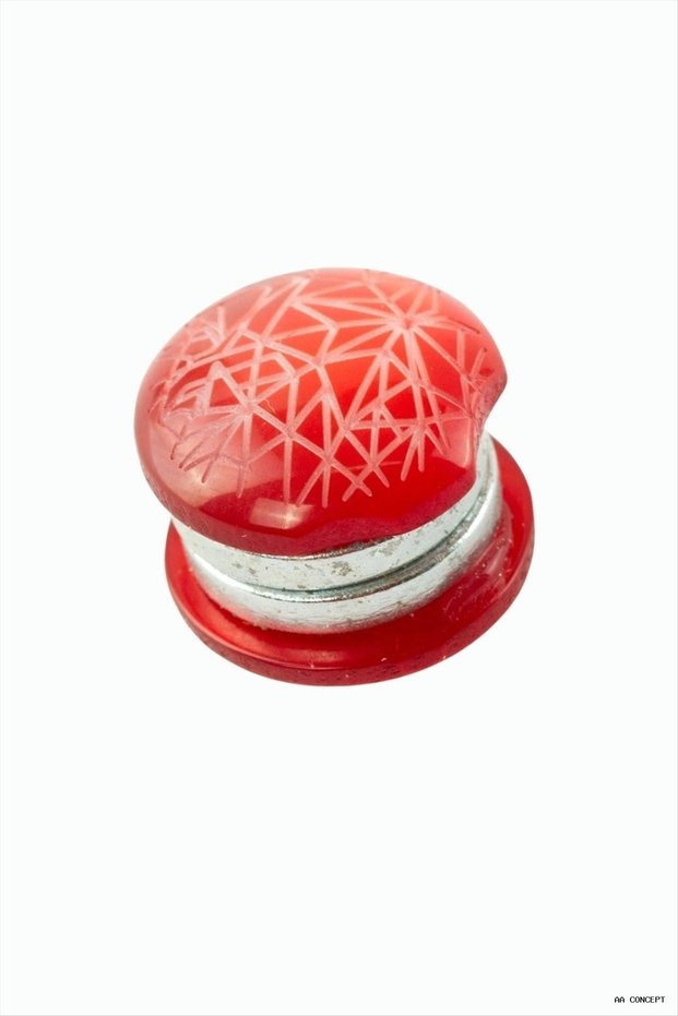 Concepta Striped Mug Scarf Magnet 1 (03501) Piece Red