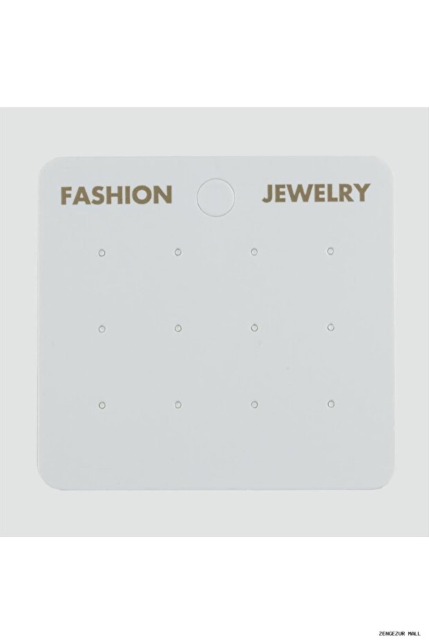 Zngzrmll 12-Piece Luxury Earrings (63501) Card White