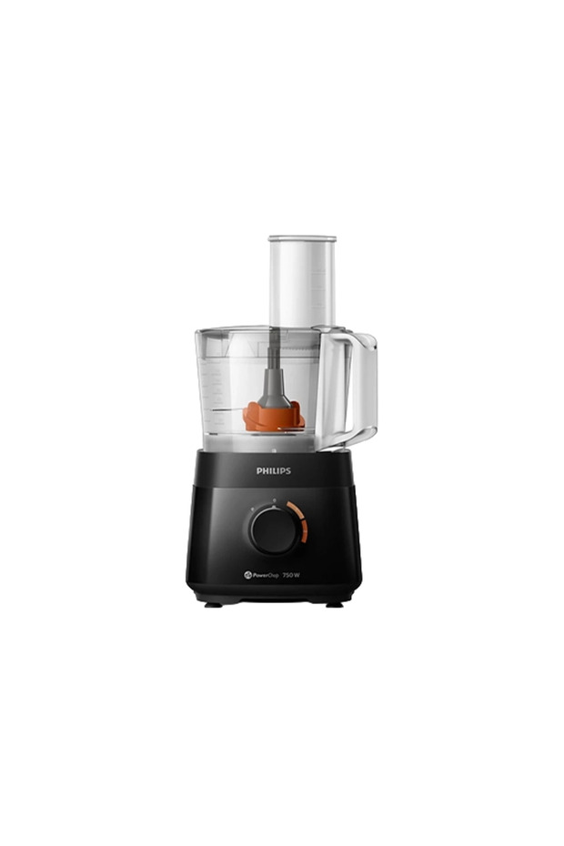 محضر طعام، سعة 1.5 لتر، 750 واط، أسود، HR7301/90