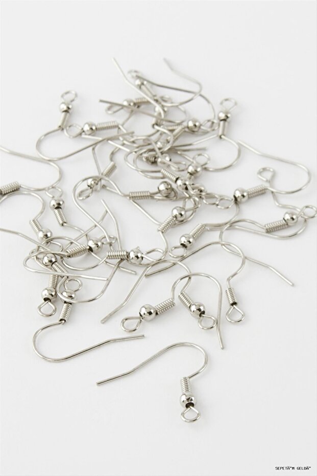 Spt-Gld Earrings Ca Atı 1 Piece (142316) Silver Color