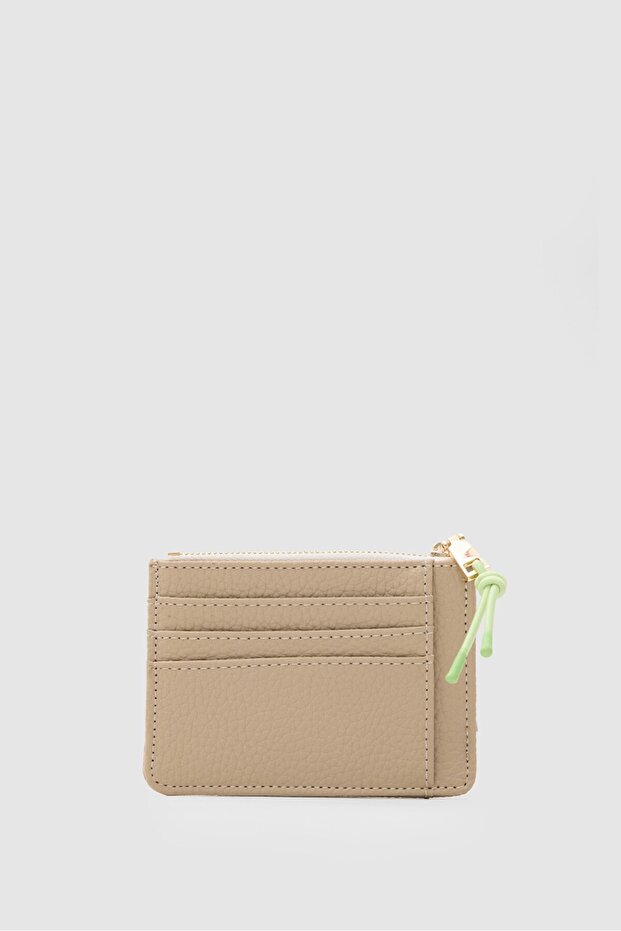 Soho Women's Card Holder Beige