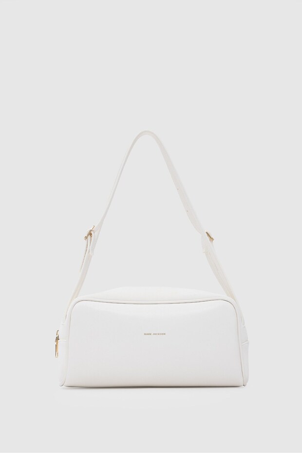 Cady Baguette Bag Cream