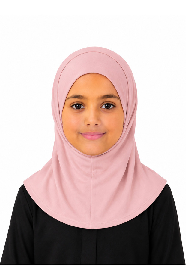 Girls Plain Cotton Hijab – Comfortable Everyday Modest Headscarf
