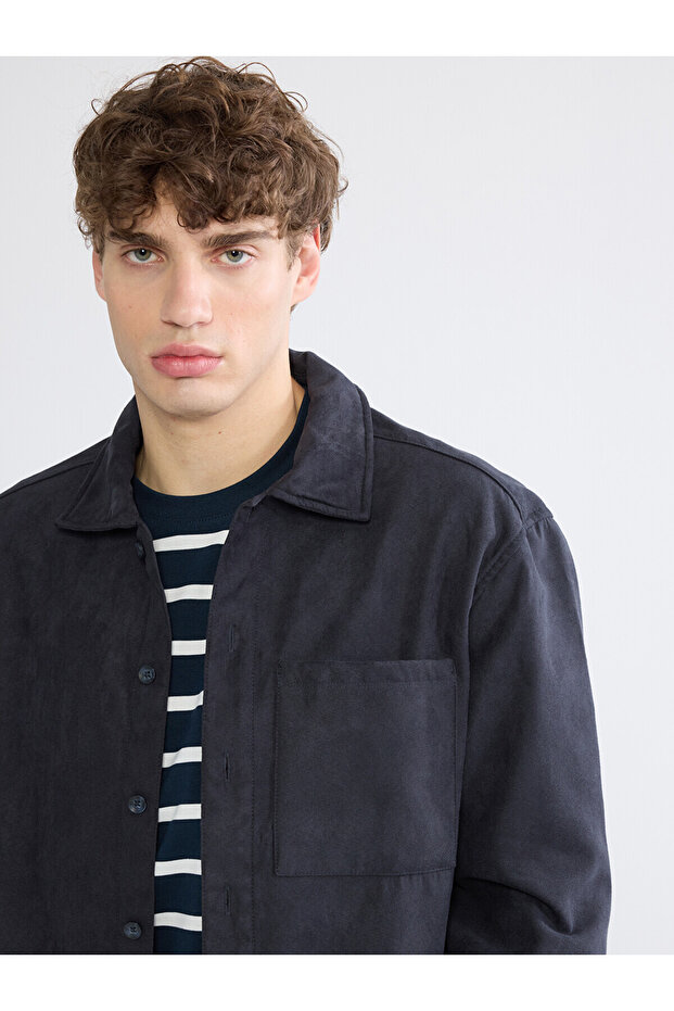 Peak New Season Comfortable Fit Men's Shirt Jacket