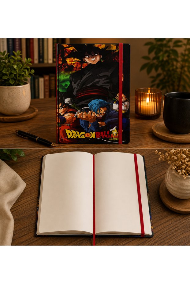 Printed Hard Cover Plain Page Notebook