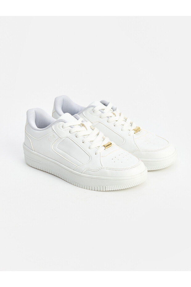 Alita City Lcw Steps White Women's Sneaker with a Difference
