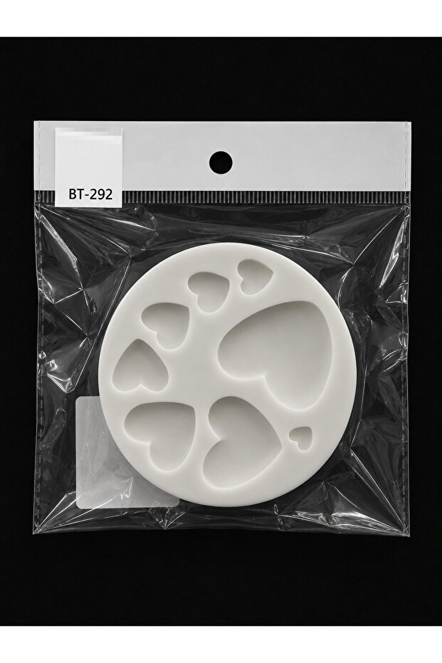 Bt-292 Hearts 8 Pieces Silicone Mold 8 cm