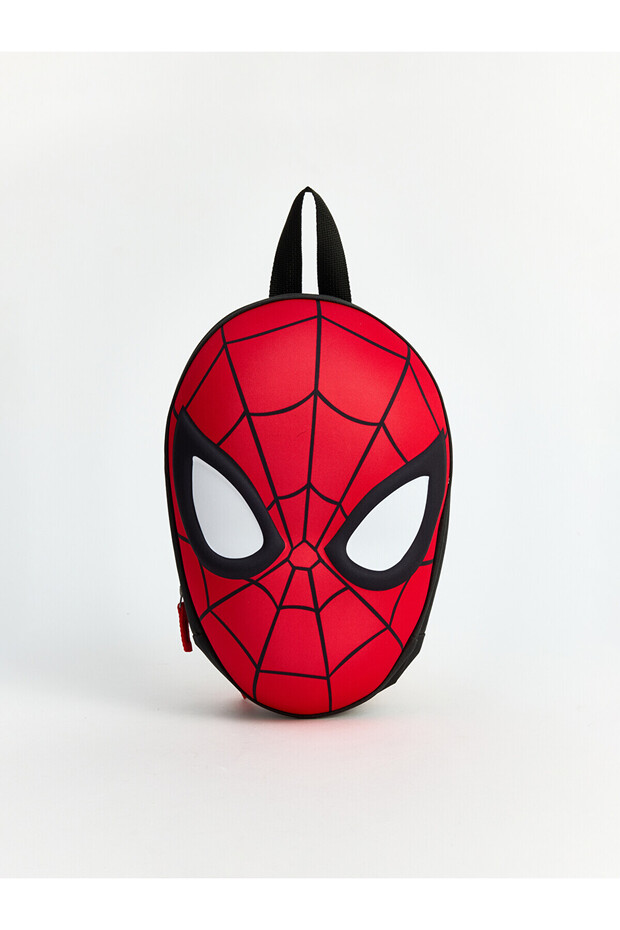 Red Spider-Man Printed Boys' Backpack