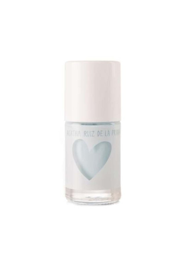 Rose Light Blue Nail Polish