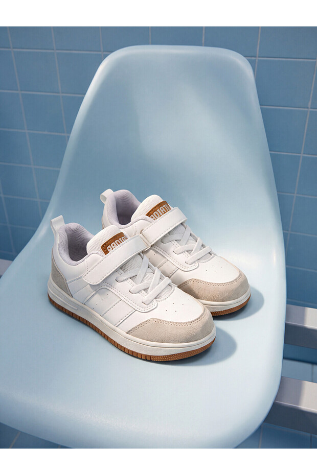 Alita City Lcw Steps White Boys' Sneaker with a Difference