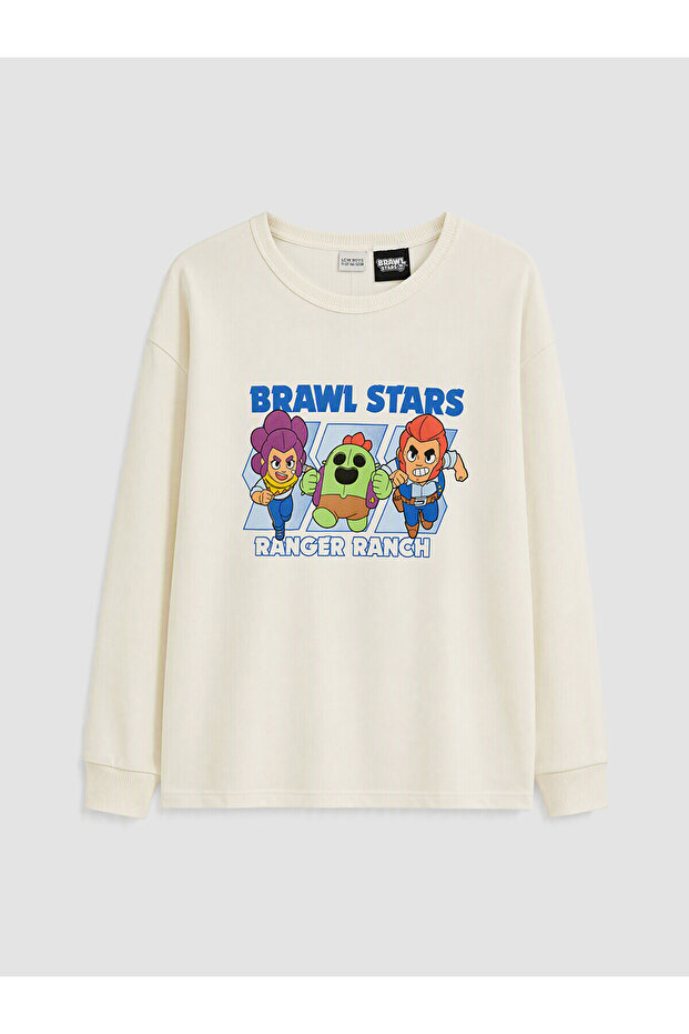 Lcw Kids Ecru Boys' T-Shirt