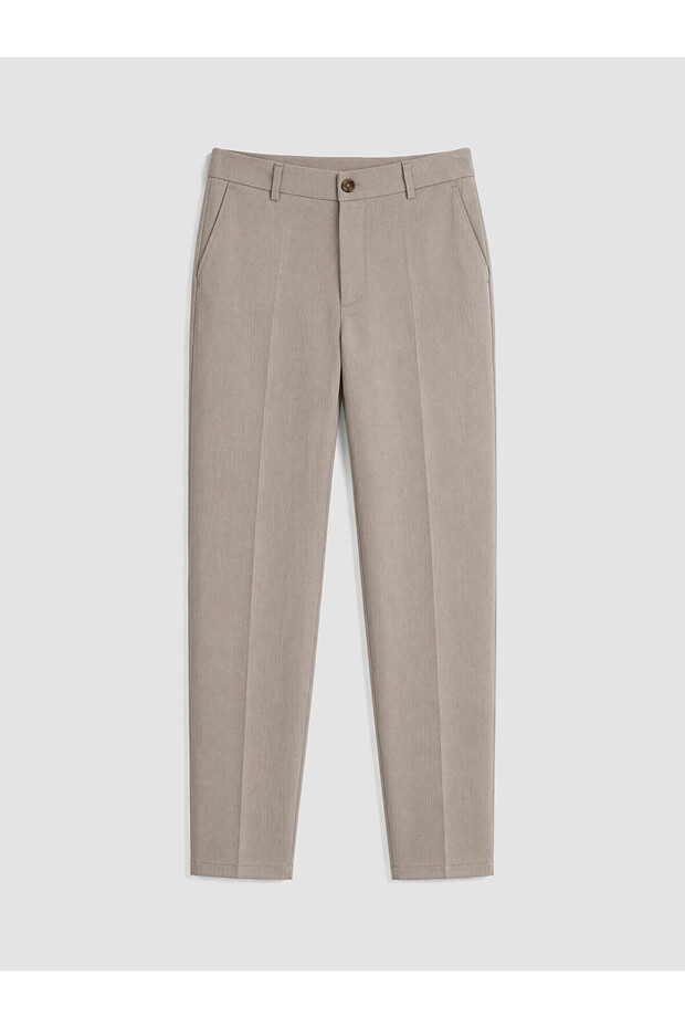 Lcw Business Beige Regular Fit Men's Trousers