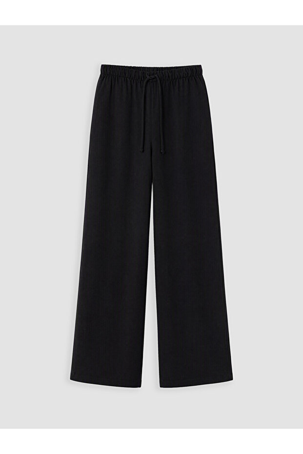 Nevavm Women's Plus Size Elastic Waist Pants with Difference