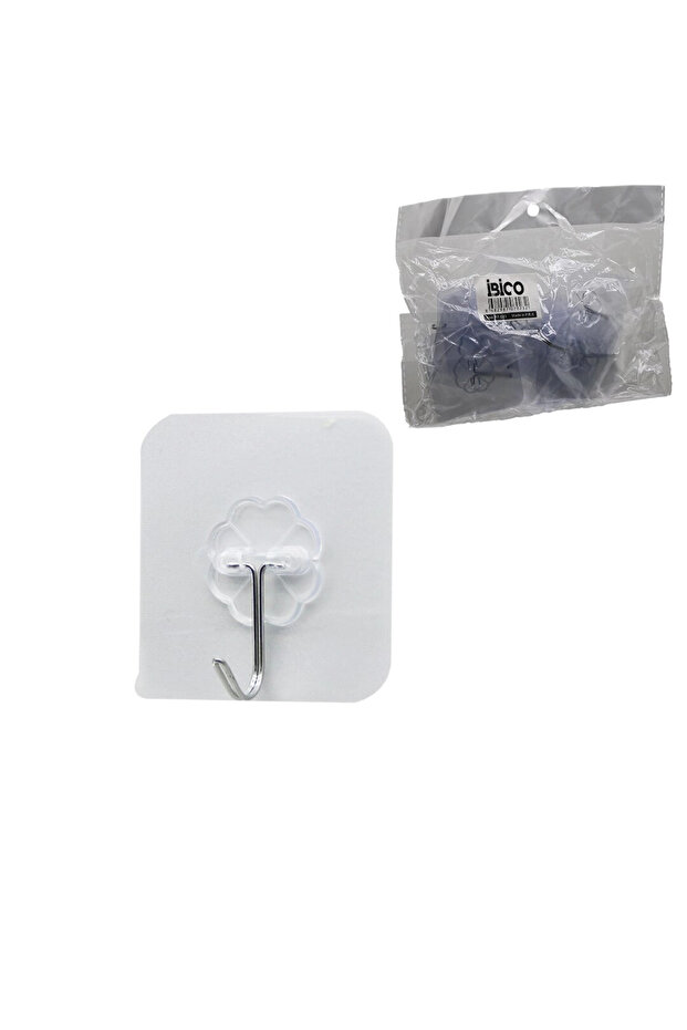 Hanger 10Pcs Single Metal Tip Mica Crystal Pls. Transparent Pvc Adhesive Mounting Base Bx40