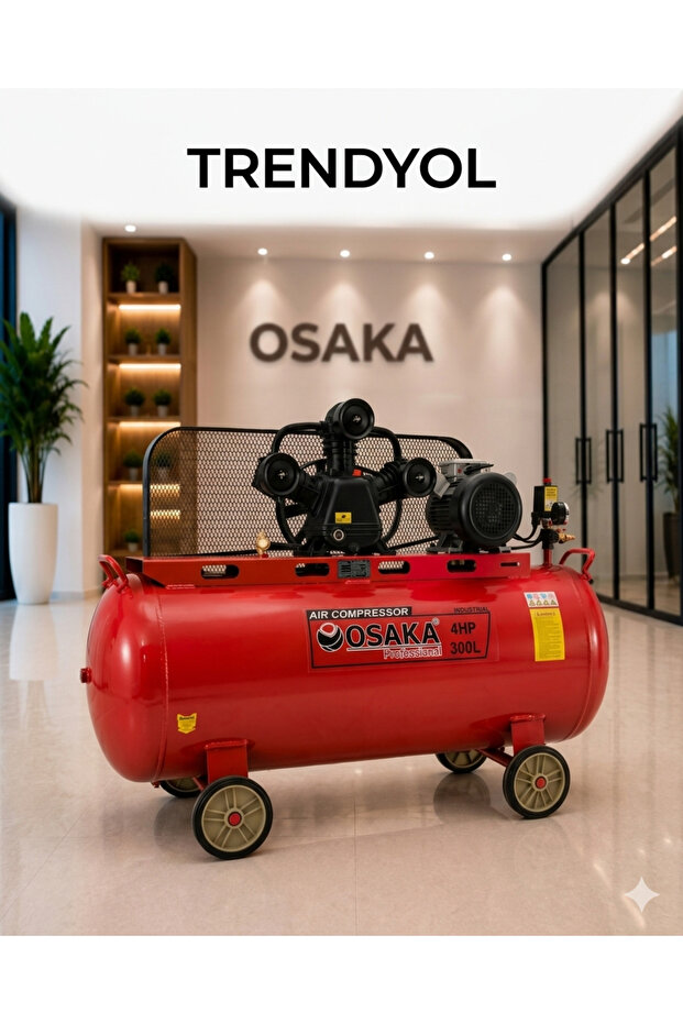 Air Compressor 300L 1phase 220v 4hp motor 100% Copper portable