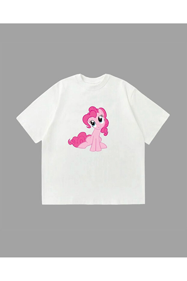 My Little Pony Pinkie Pie Printed Oversize Unisex T-Shirt
